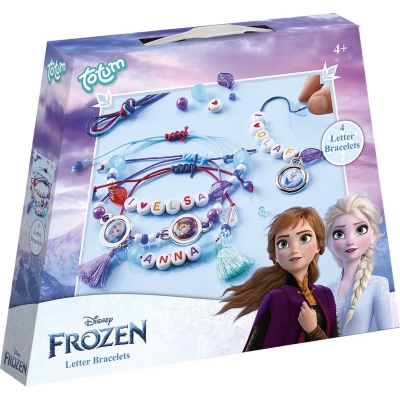 Set creativ DIY Bratari cu litere Disney Frozen