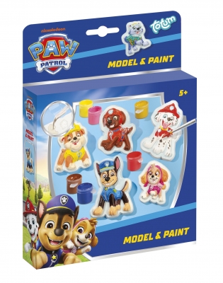 Творчески комплект, Totum, Paw Patrol, Моделирай и рисувай