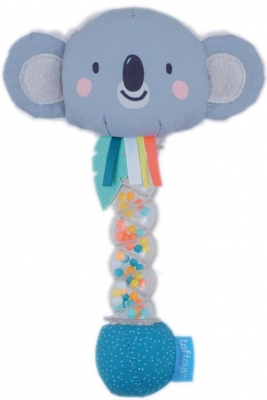 Baby soft rattle on a stick, Taf Toys, Koala, 20 cm