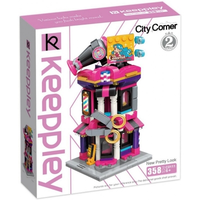 Конструктор, Qman, Keeppley, Красива визия, 358 части