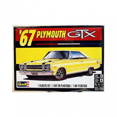 Сглобяем модел, Revell, Автомобил Плимут GTX, 125 части