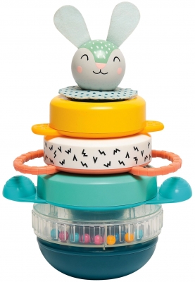 Stacking Sorter, Taf Toys, Cute Bunny, 13 x 26 x 15 cm