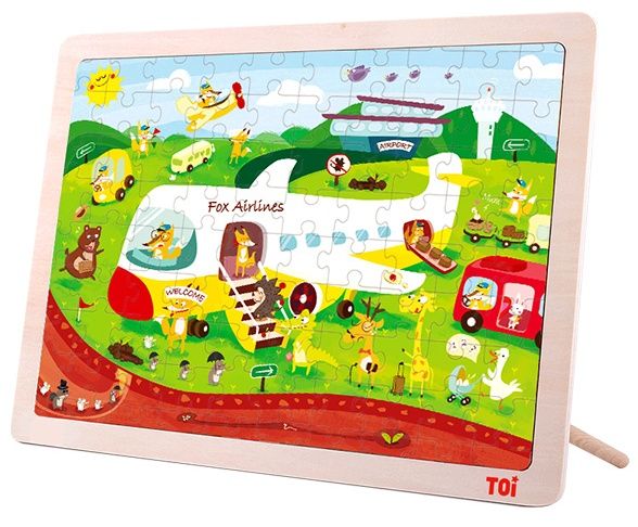 Puzzle Toi World, Fox Airlines, 48 piese