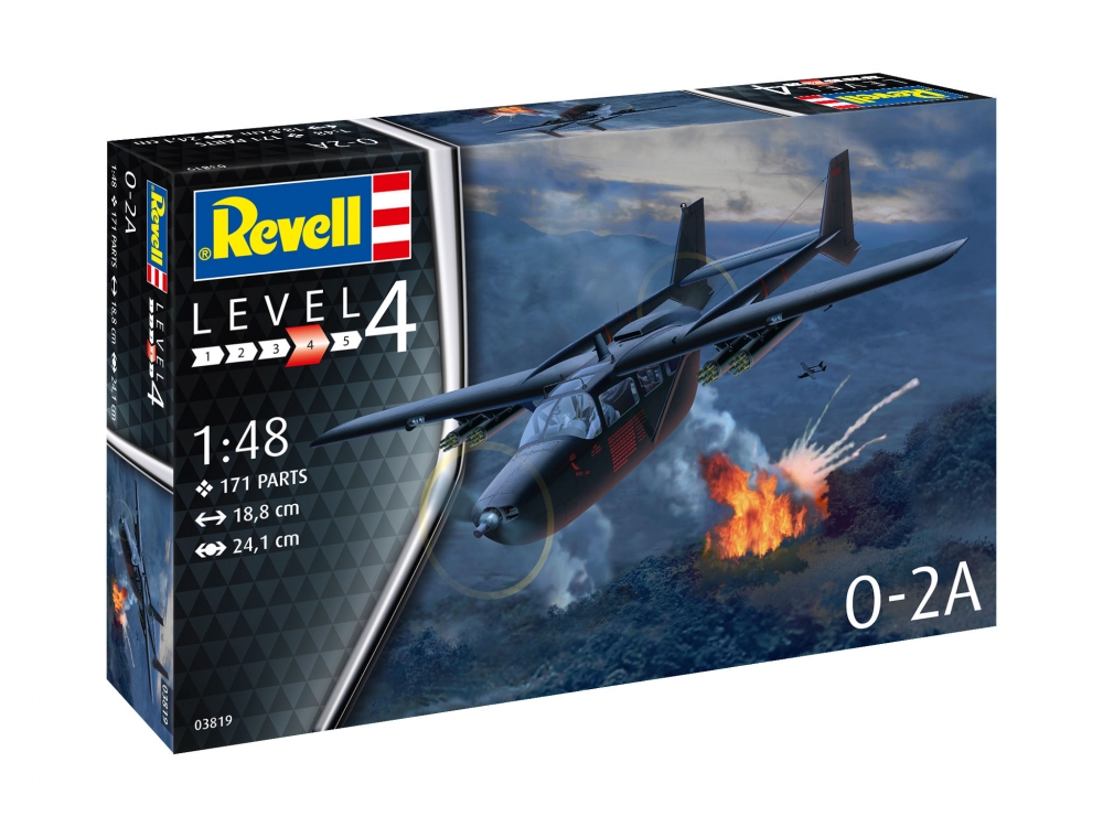 Aeromodel Revell avion O-2A Skymaster