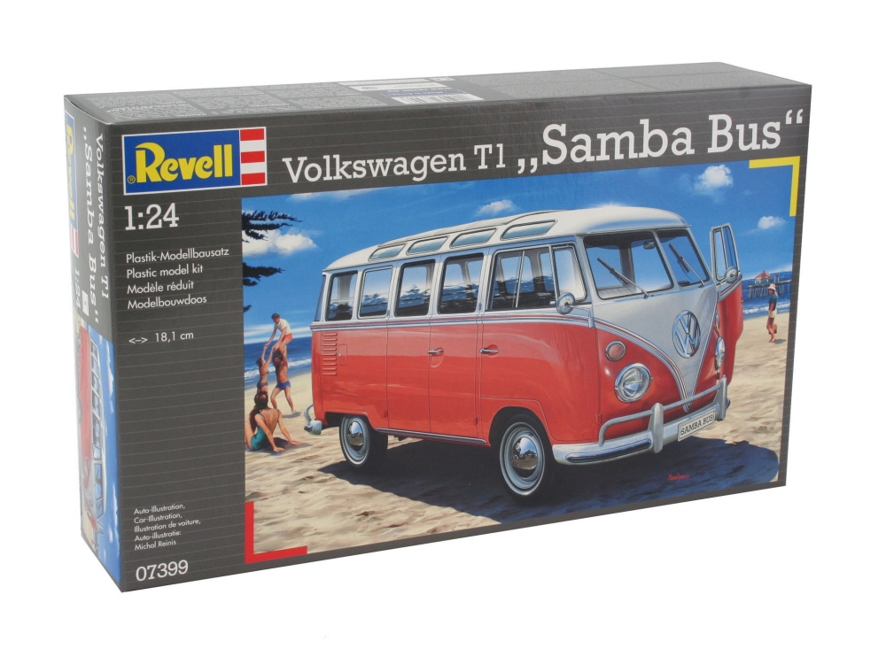 Machetă de asamblare, Revell, Autobuz VW T1 Samba