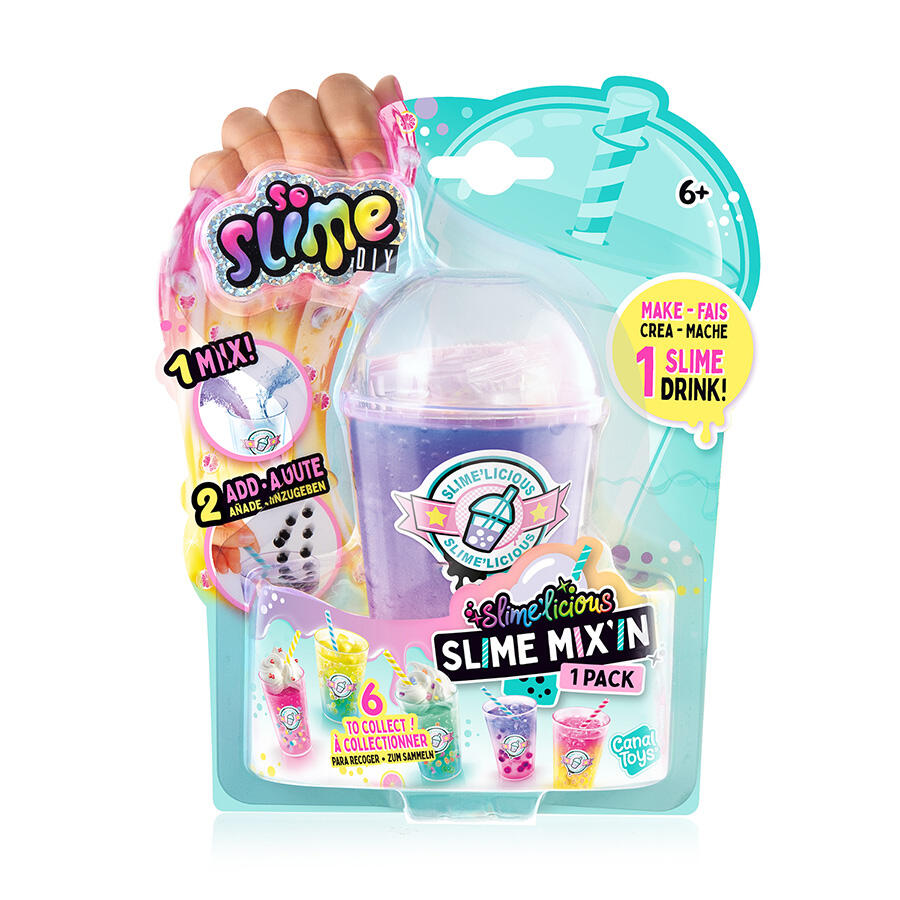Set creativ, Canal Toys, Slime in cana, 1 culoare