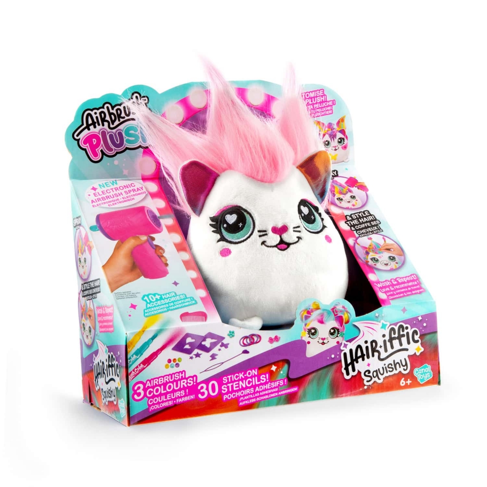Set creativ, Canal Toys, jucărie de pluș pentru colorat și stilizat
