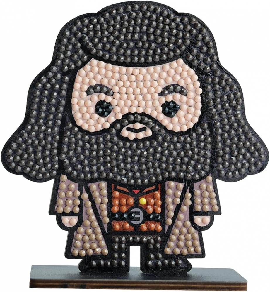 Kit de broderie cu diamante, Craft Buddy, Crystal Art Buddies, Rubeus Hagrid, 7 piese