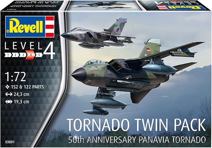 Model prefabricat, Revell, Tornado, set de două modele pentru aniversarea a 50 de ani