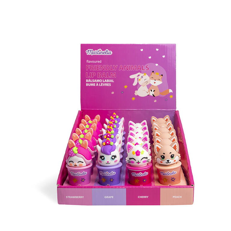 Balsam de buze, Martinelia, Animale haioase, Sortiment