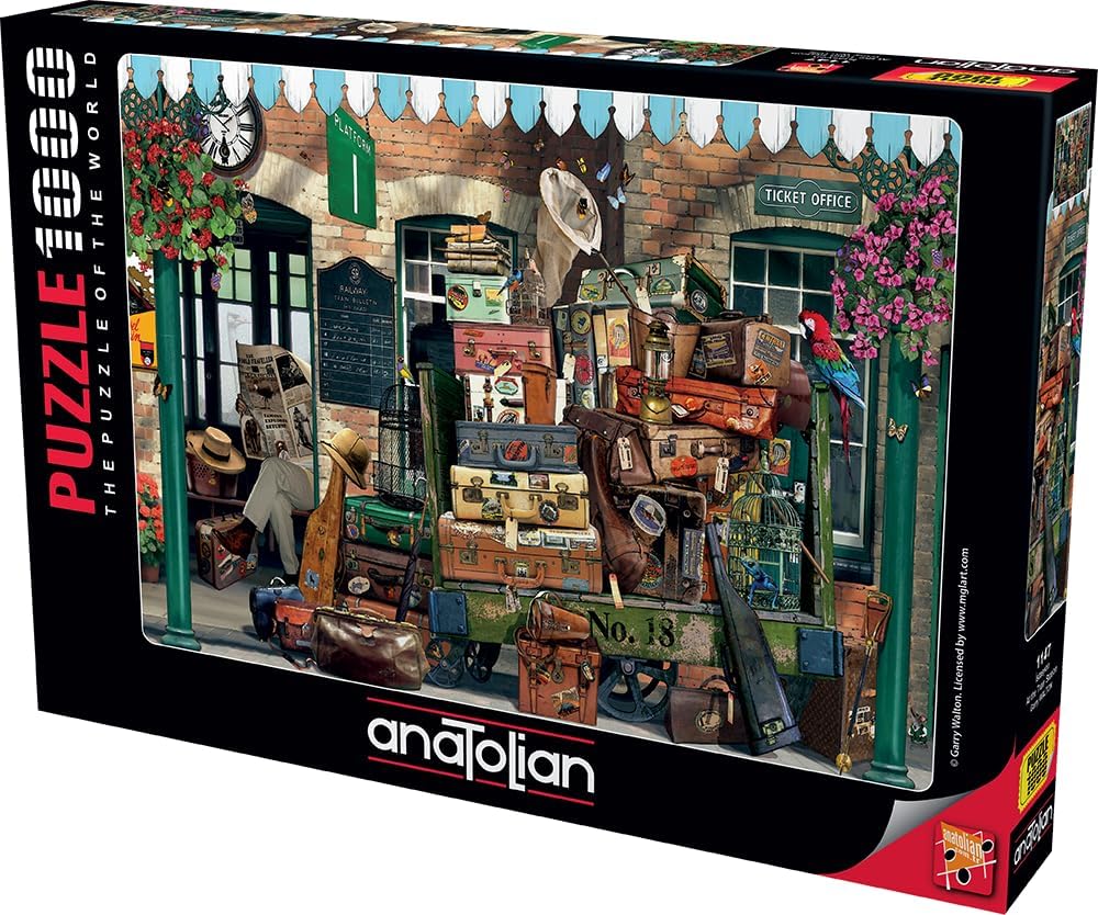 Puzzle, Anatolian, La gară, 1000 de piese