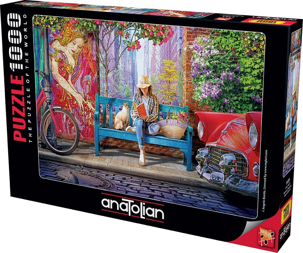 Puzzle, Anatolian, Lectură de dimineață, 1000 de piese