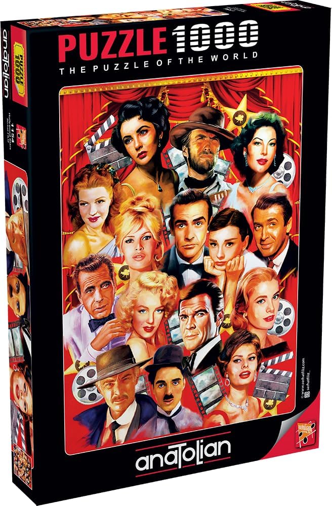 Puzzle, vedete anatoliene, de la Hollywood, 1000 de piese
