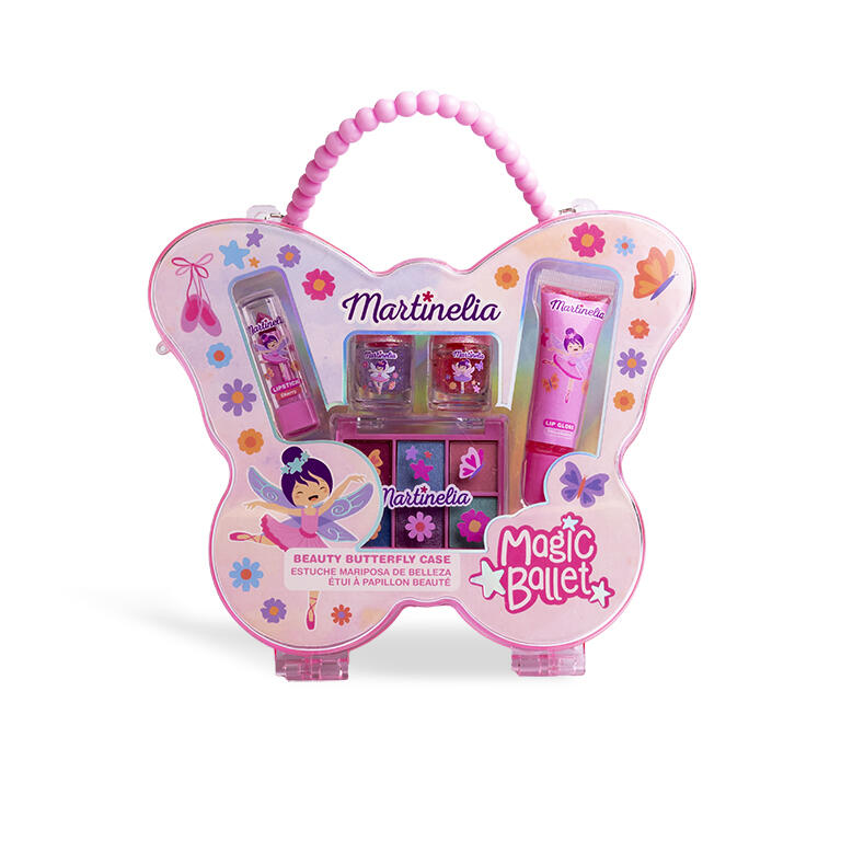 Geanta cosmetica Fluture cu accesorii, Martinelia