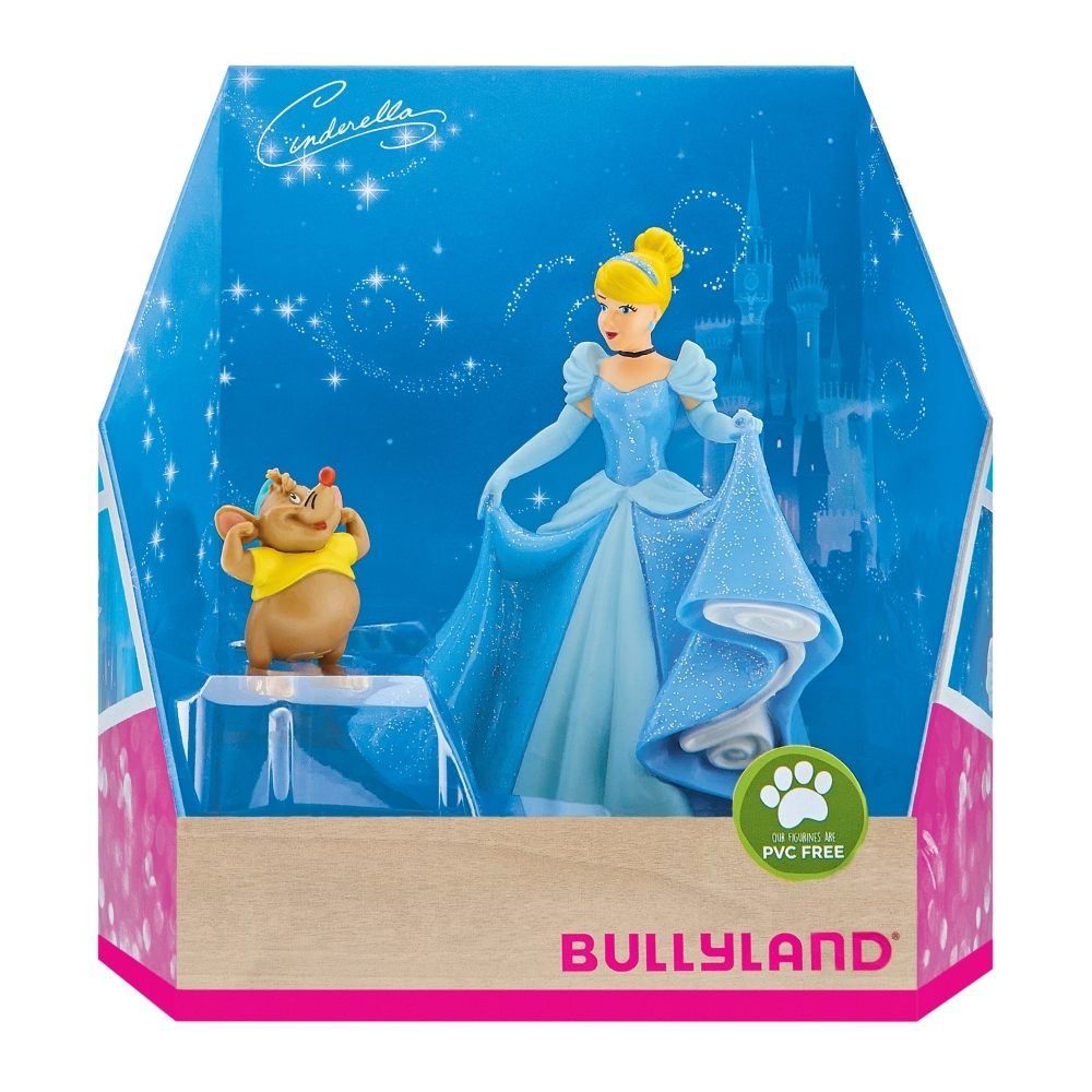 Set figurine de colecție, Walt Disney, Bullyland, Cenușăreasa și Gus