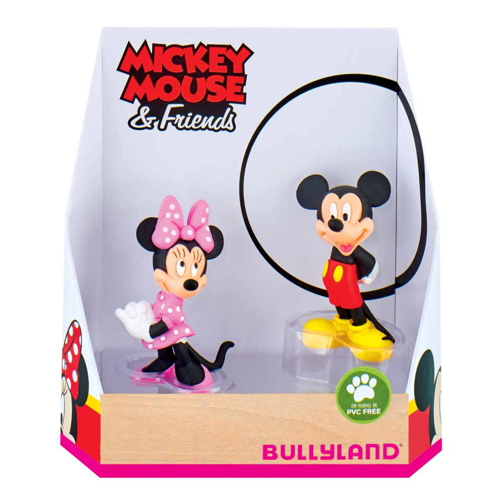 Figurine de colecție Minnie și Mickey Mouse, Bullyland, 2 piese