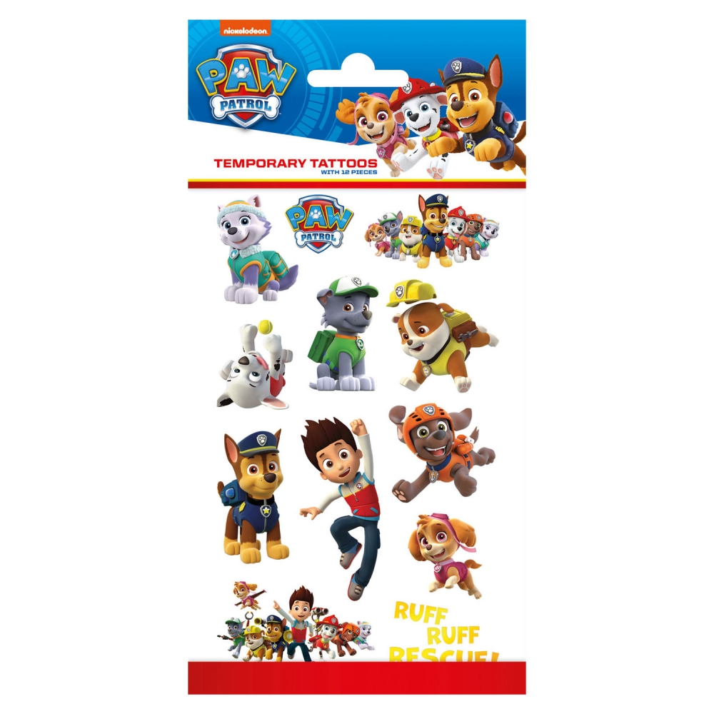 Tatuaje Paw Patrol