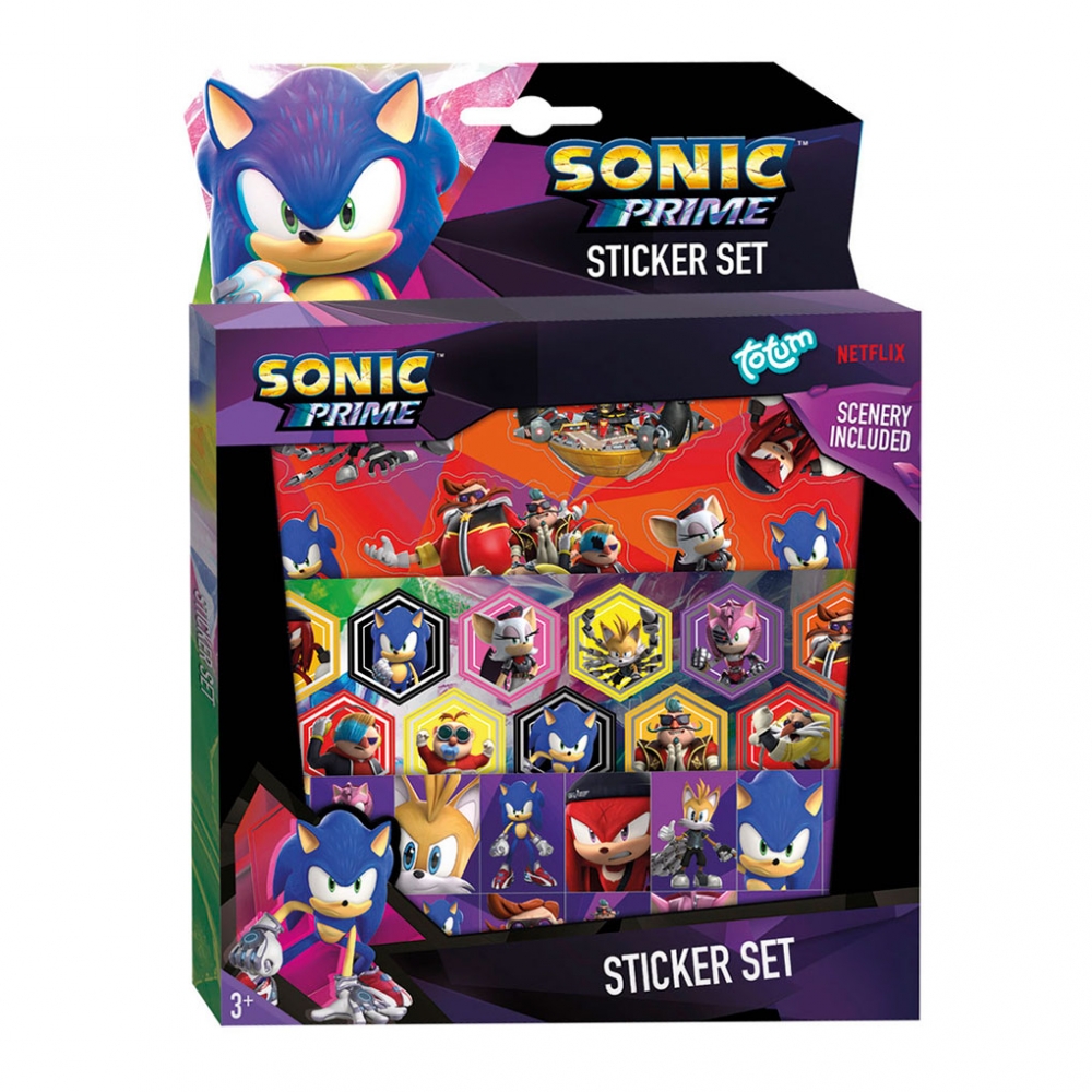 Set abtibilduri Sonic Prime