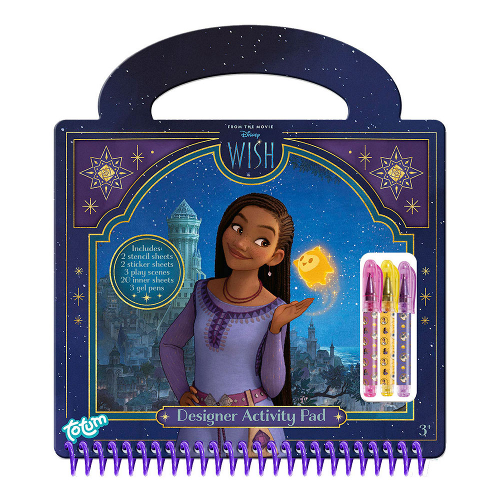 Carte cu activitati creative Disney Wish