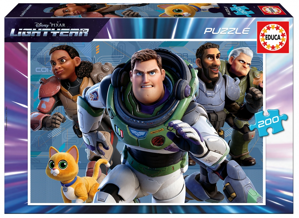 Puzzle pentru copii, Educa, Lightyear, 200 piese