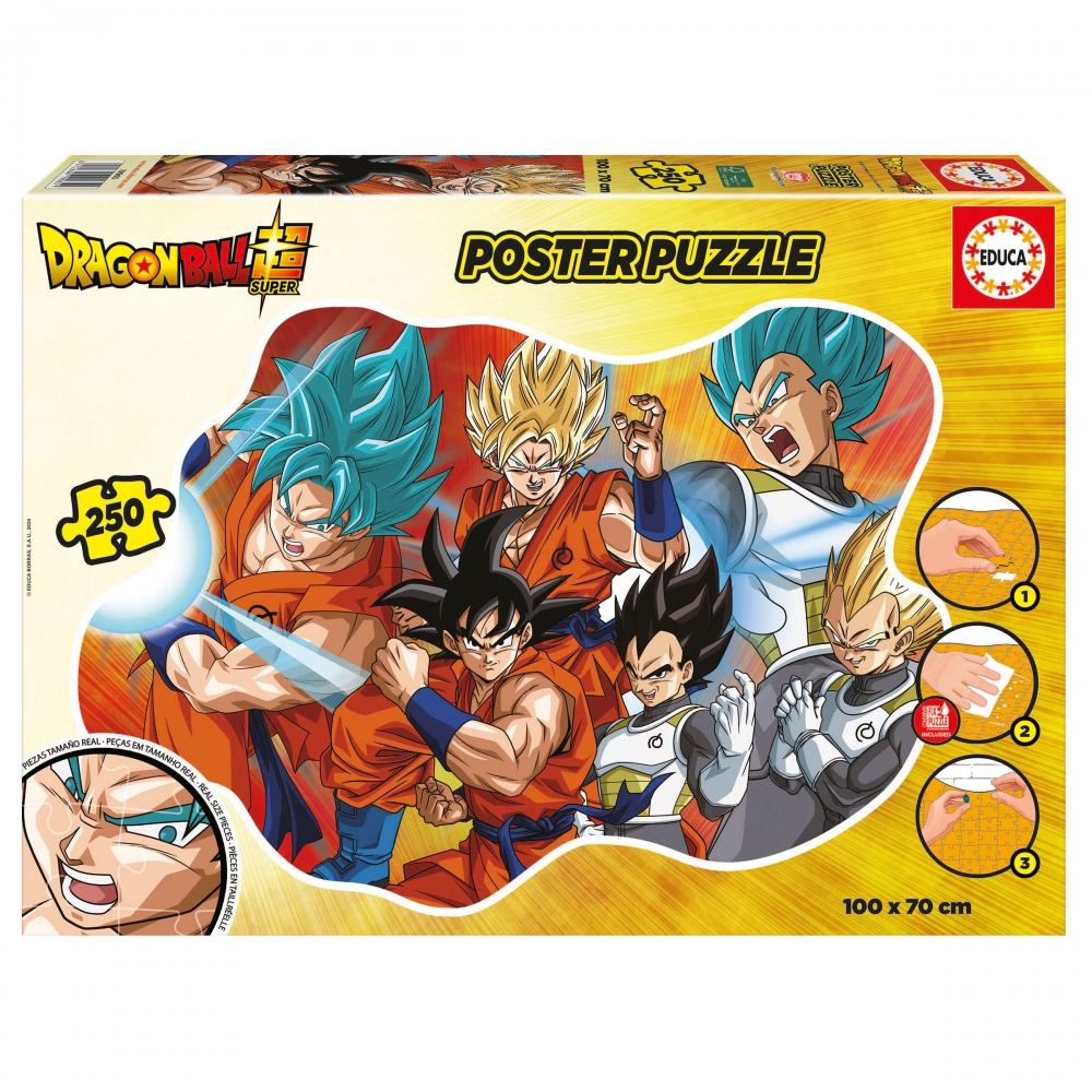 Puzzle, Educa, Dragon Ball, Poster, 250 piese