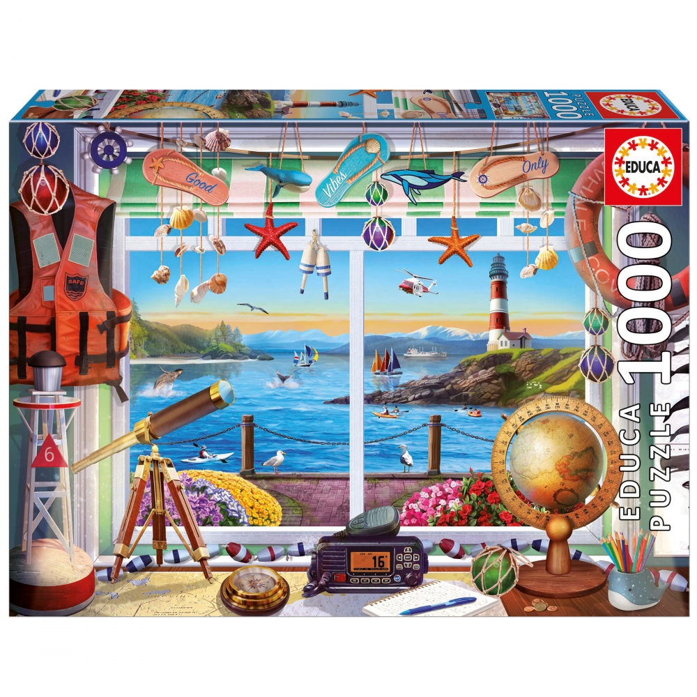 Puzzle, Educa, Viața la Port, 1000 de piese