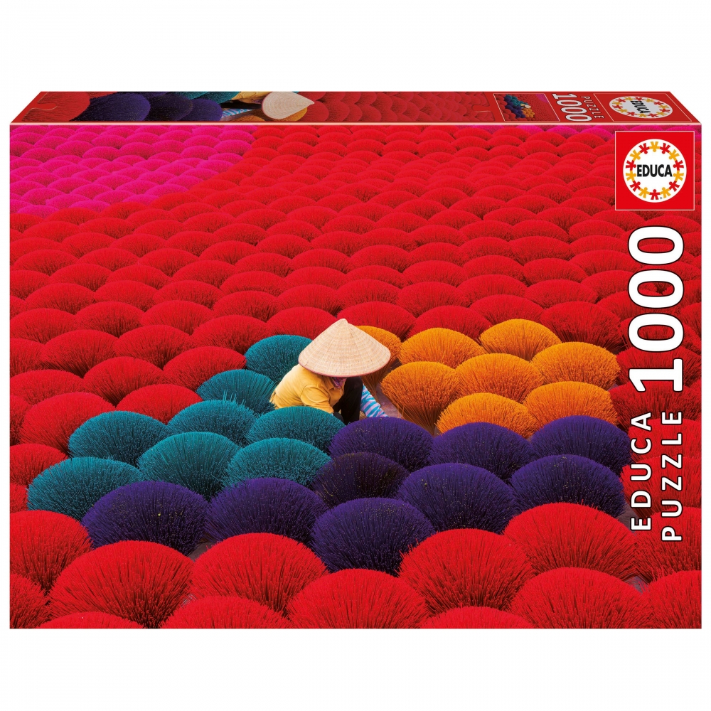 Puzzle, Educa, Satul Tamaiei, Vietnam, 1000 de piese