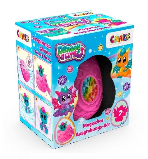 Figurina de colectie Galupy, Craze, Dragon, 10cm