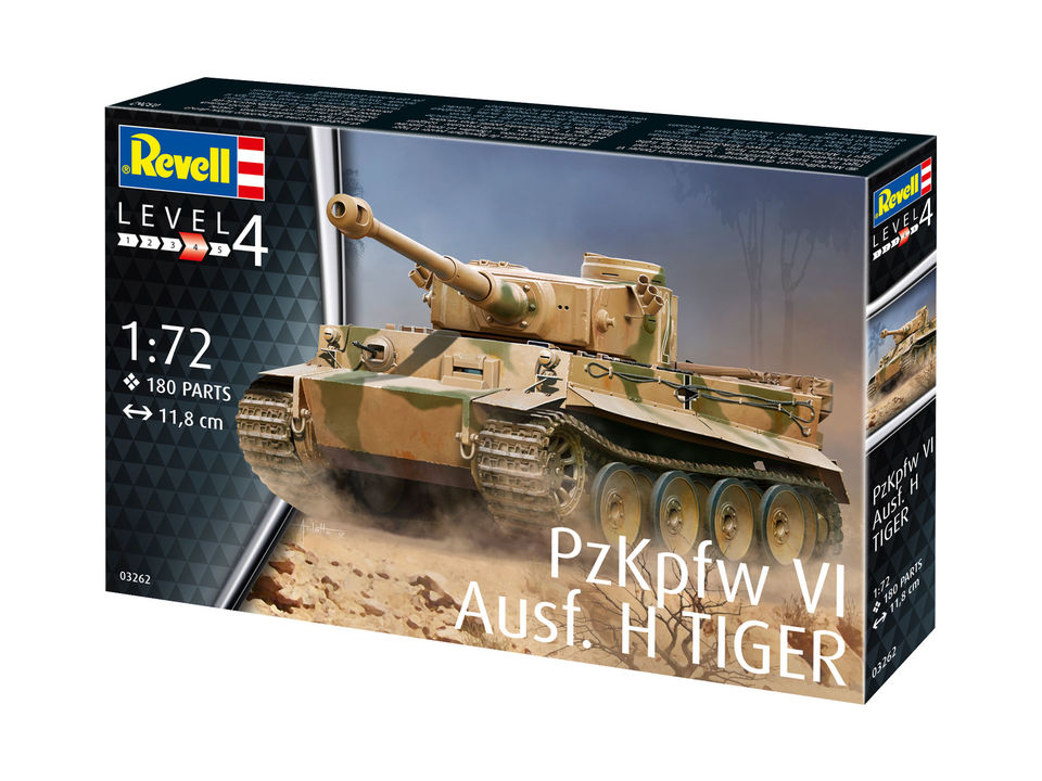 Czołg 1:72 03262 PzKpfw VI Ausf. H TIGER Revell