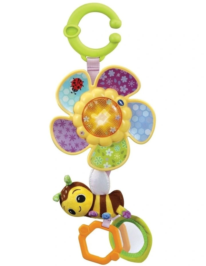 Jucarie interactiva, Vtech, Zraganitoare Luminoasa, Albina, 29 x 23 x 12 cm