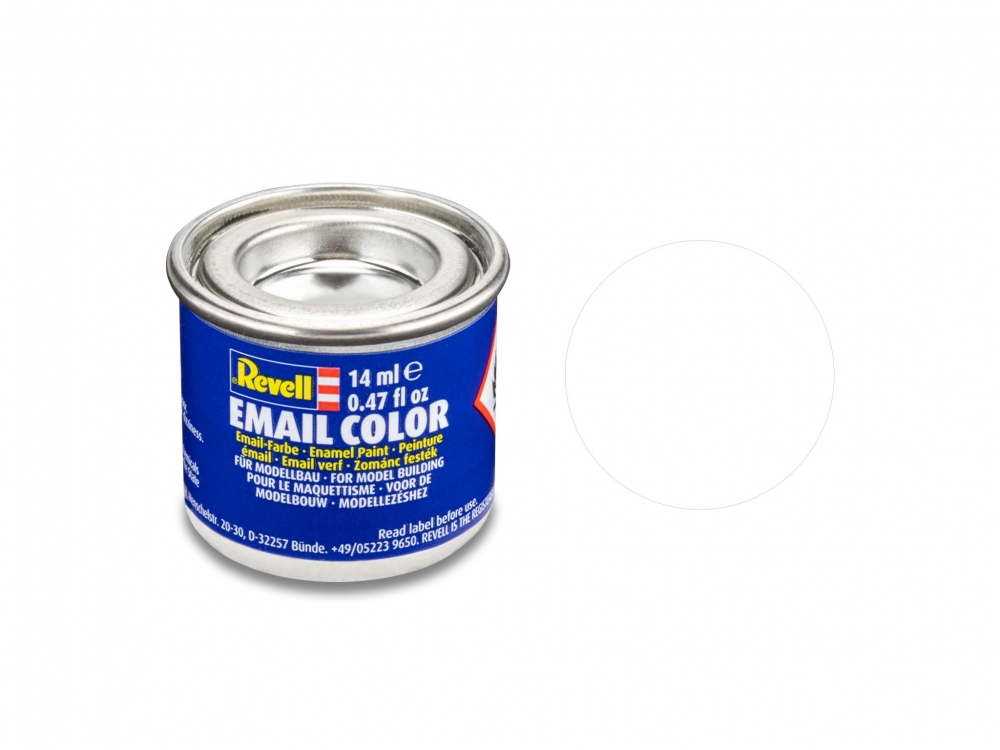 Vopsea emailată, Revell, Email Color, Alb mat, 14 ml