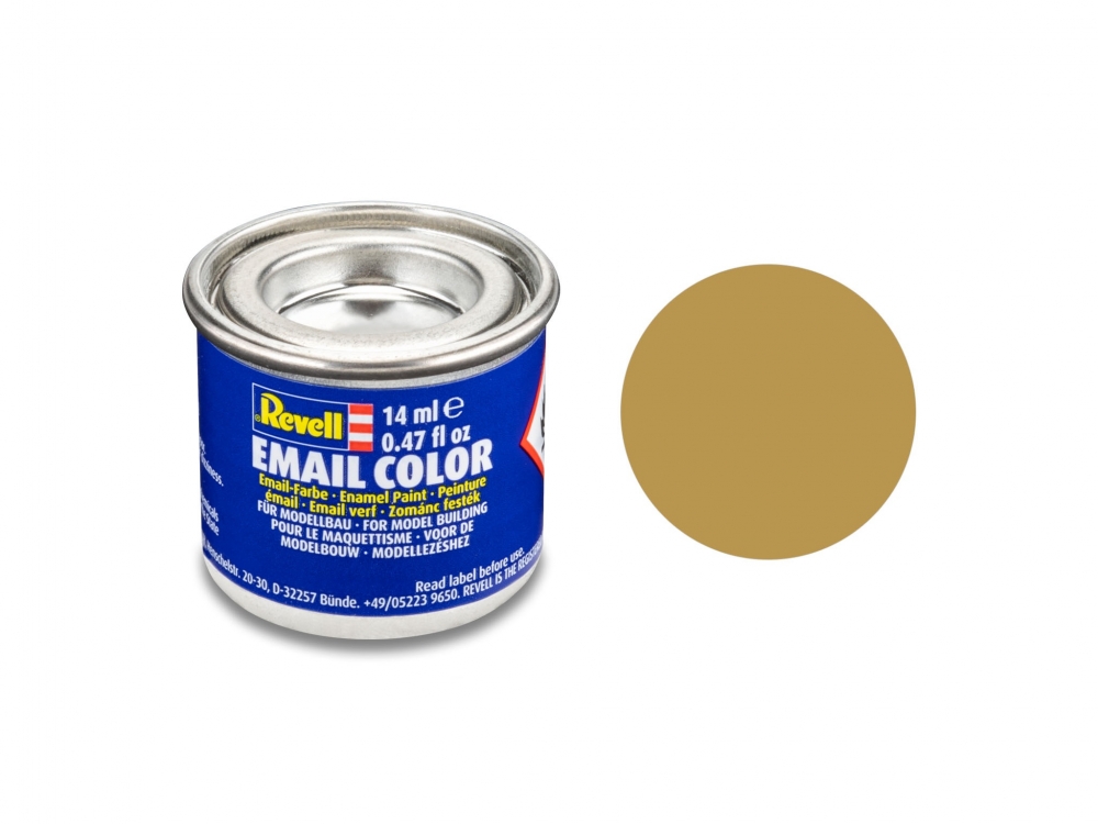 Vopsea emailată, Revell, Email Color, Galben nisipos mat, 14 ml