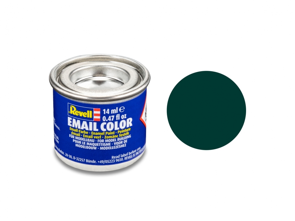 Vopsea emailată, Revell, Email Color, Roșu-verzui mat, 14 ml