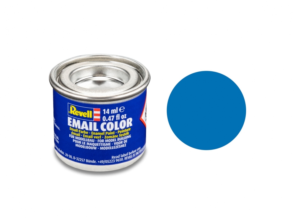 Vopsea emailată, Revell, Email Color, Albastru mat, 14 ml