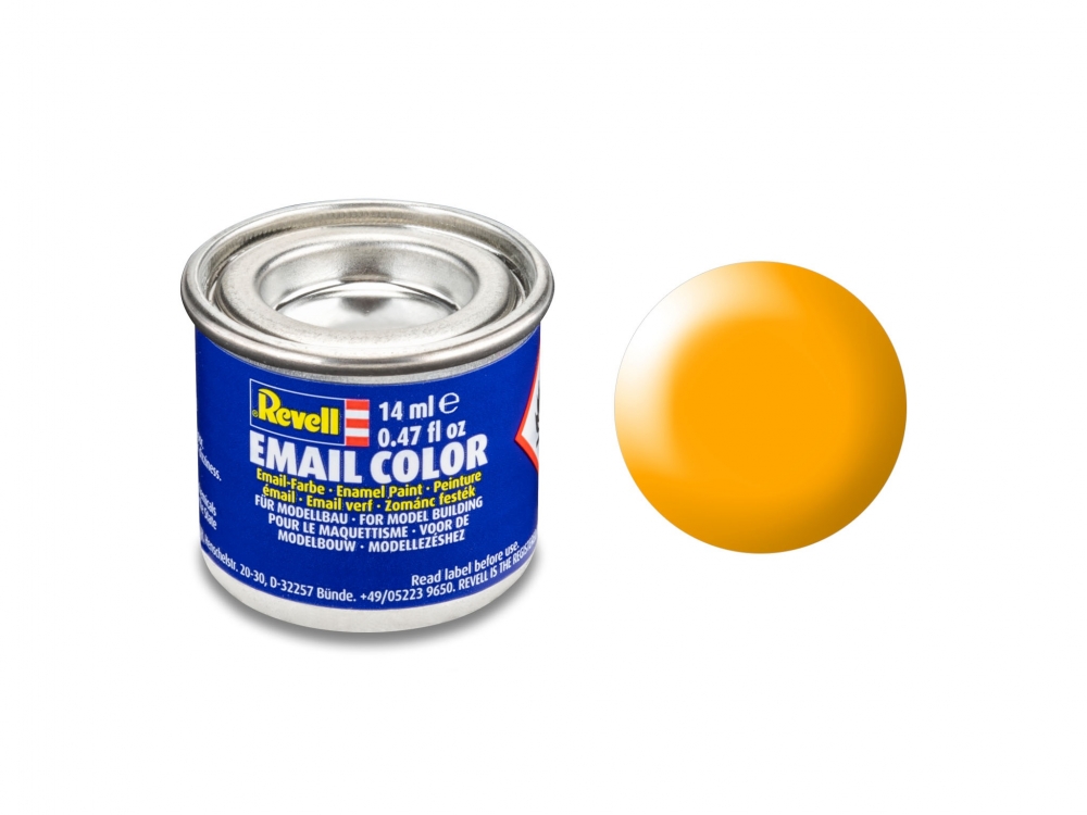 Vopsea emailată, Revell, Email Color, Galben mătăsos, 14 ml