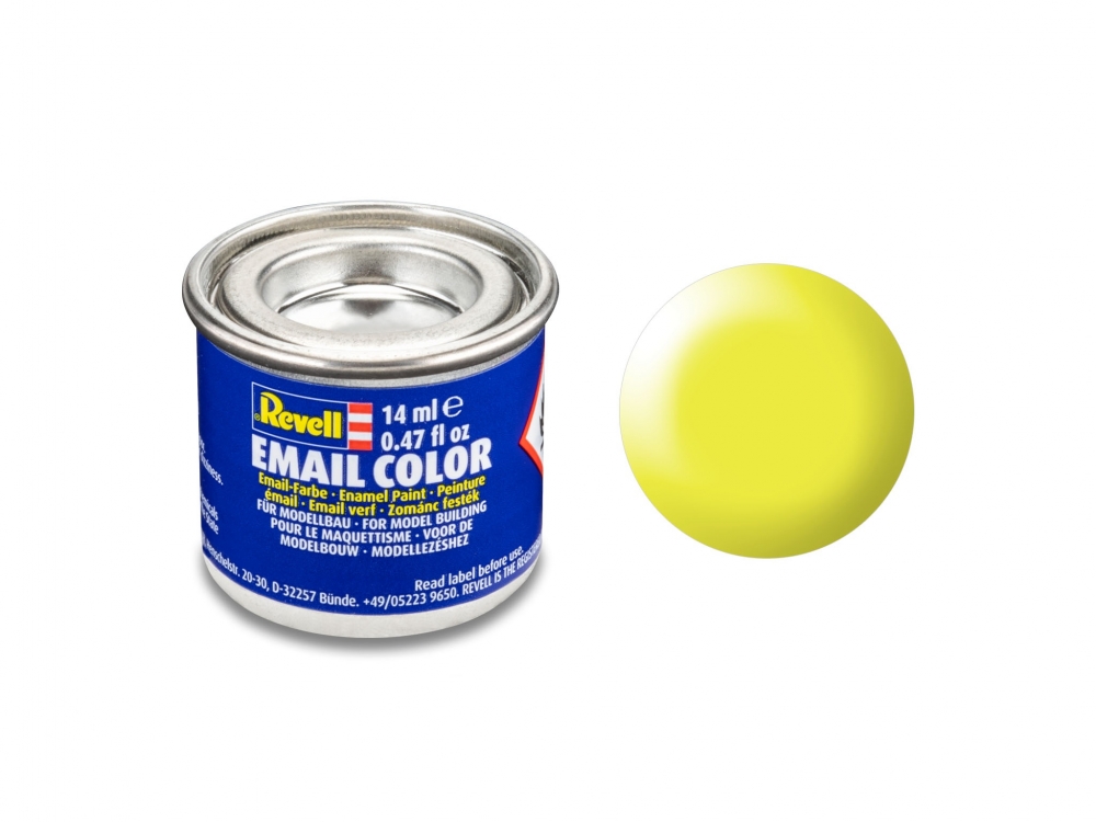 Vopsea emailată, Revell, Email Color, Galben lămâie mătăsos, 14 ml