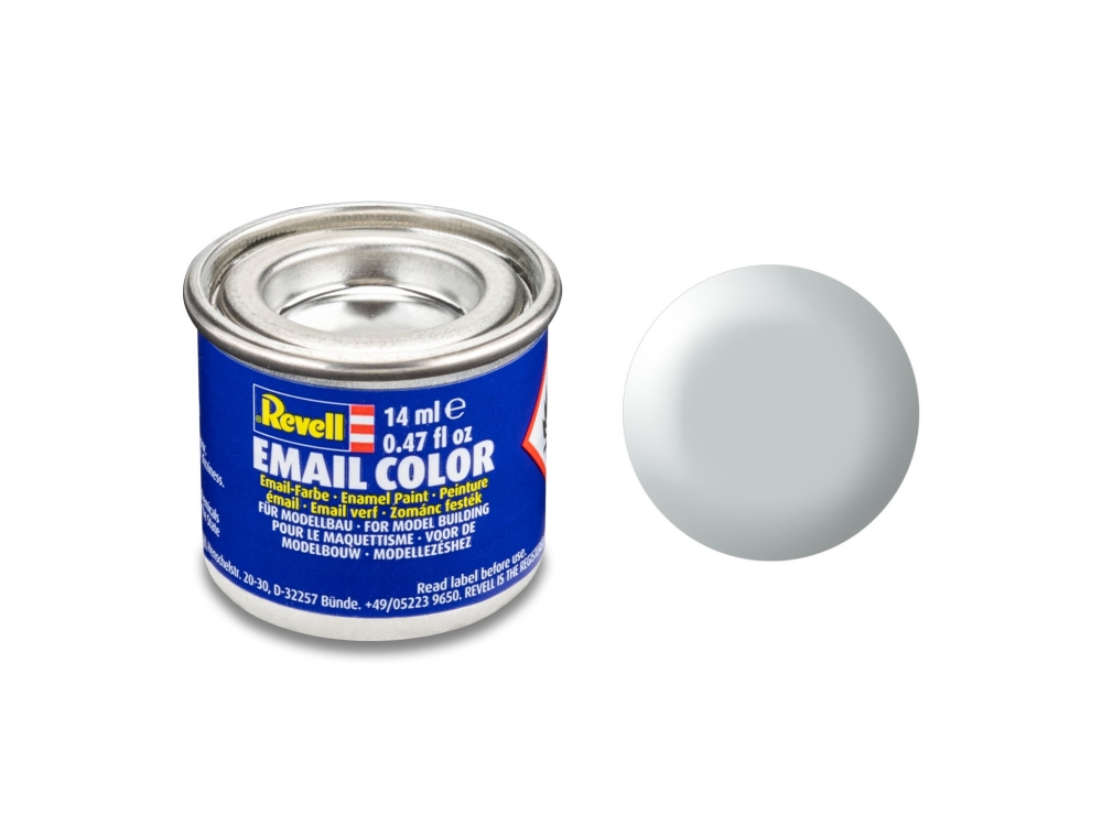 Vopsea emailată, Revell, Email Color, Gri deschis mătăsos, 14 ml