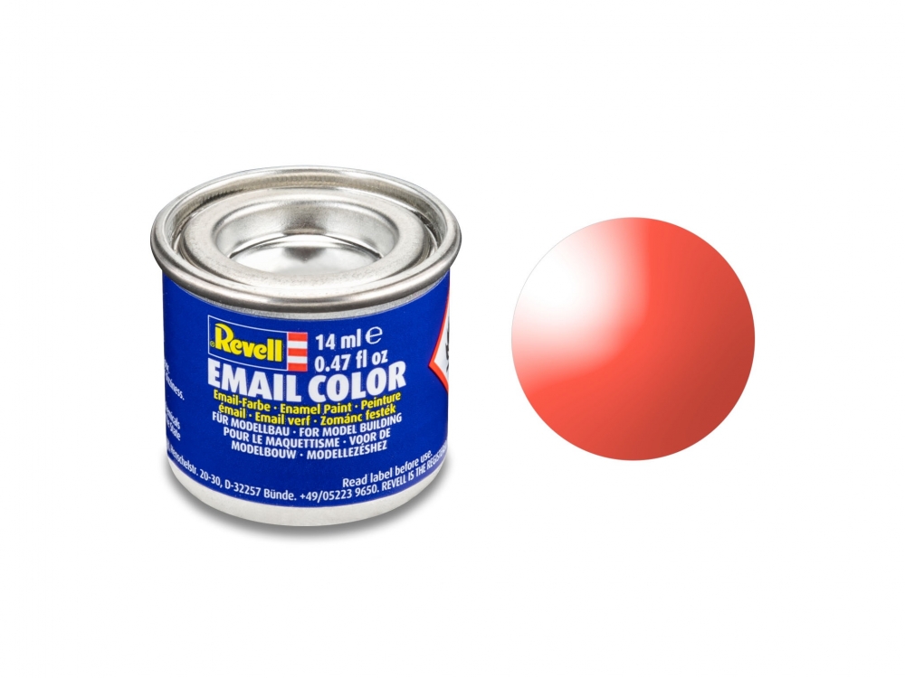 Vopsea emailată, Revell, Email Color, Roșu pur, 14 ml