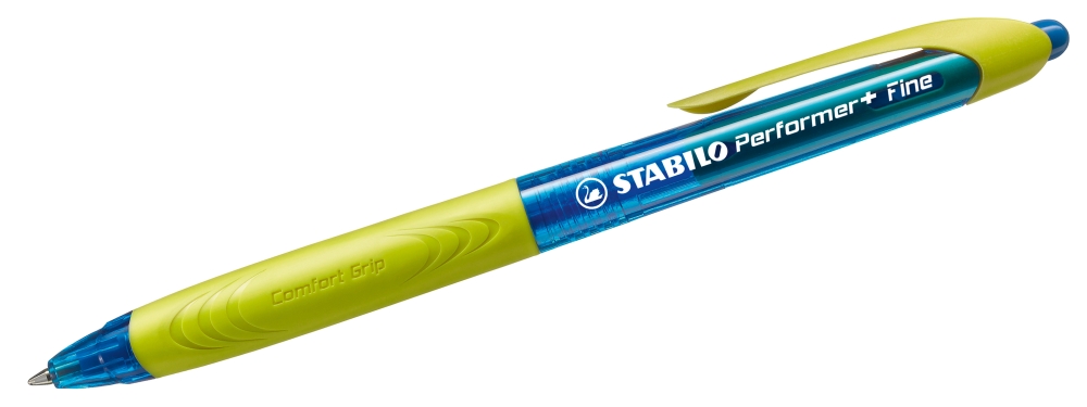 Pix cu mecanism, Stabilo, Performer 328F, Albastru/Verde