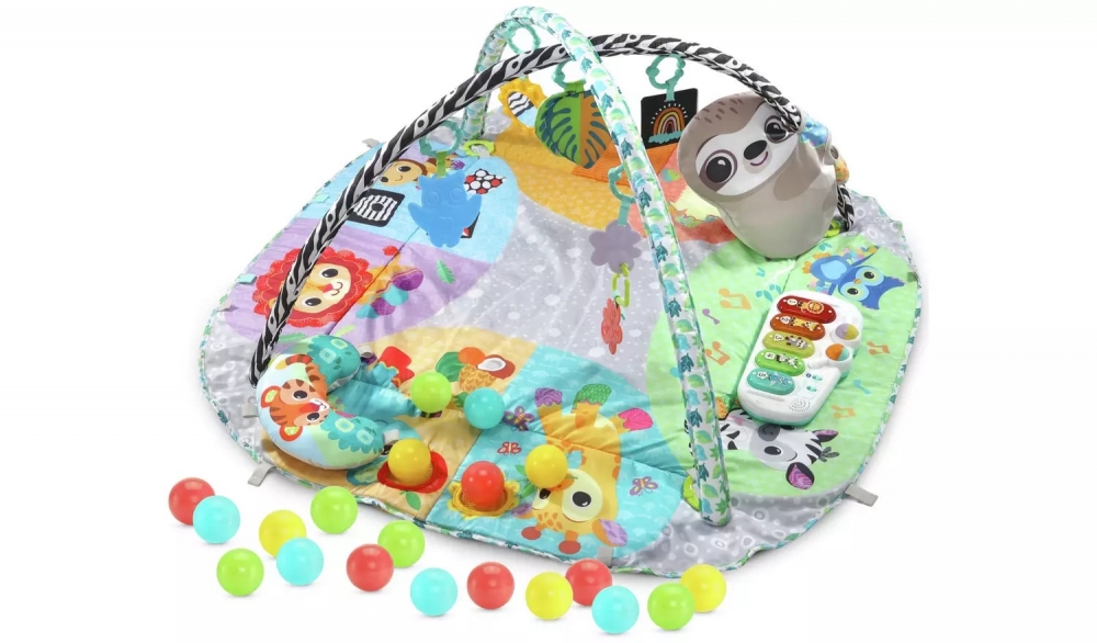 Gimnastica activa pentru bebelusi, Vtech, 7 in 1, 50 x 110 x 110 cm