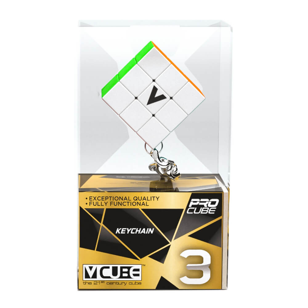 Cub de sortare, V-Cube, Breloc plat 3b, Breloc
