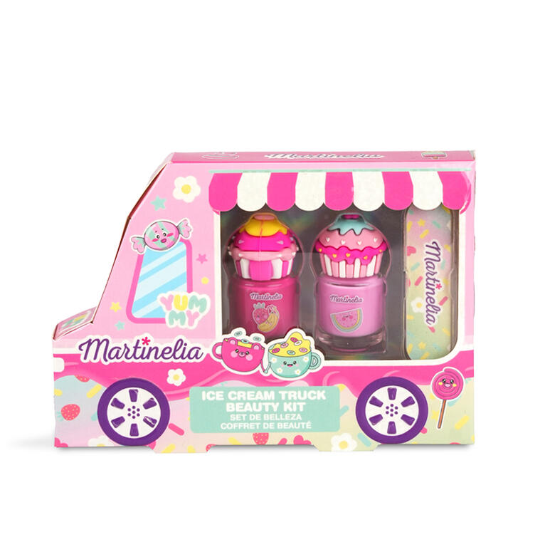 Set de unghii, Martinelia, Yummy, Camionetă cu înghețată, 3 piese