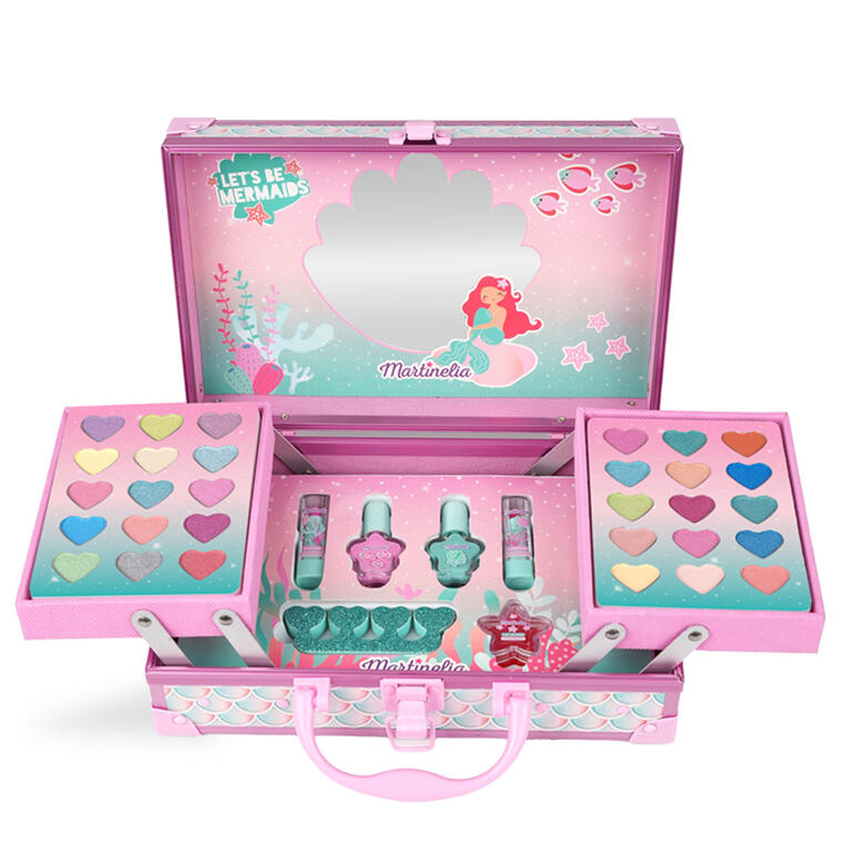 Set cosmetice într-o cutie, Martinelia, Sirene, 36 de piese