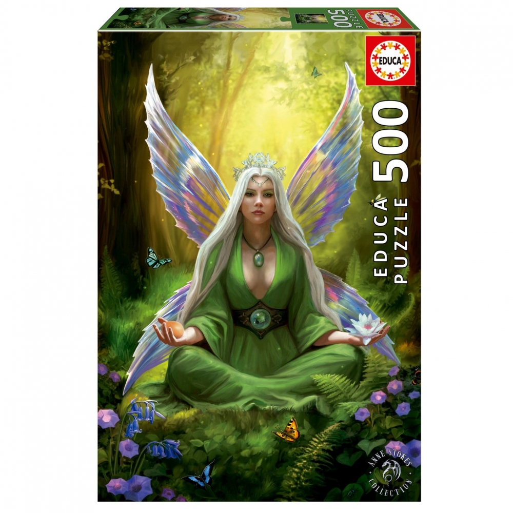 Puzzle, Educa, Împărăteasa, Anne Stokes, 500 de piese