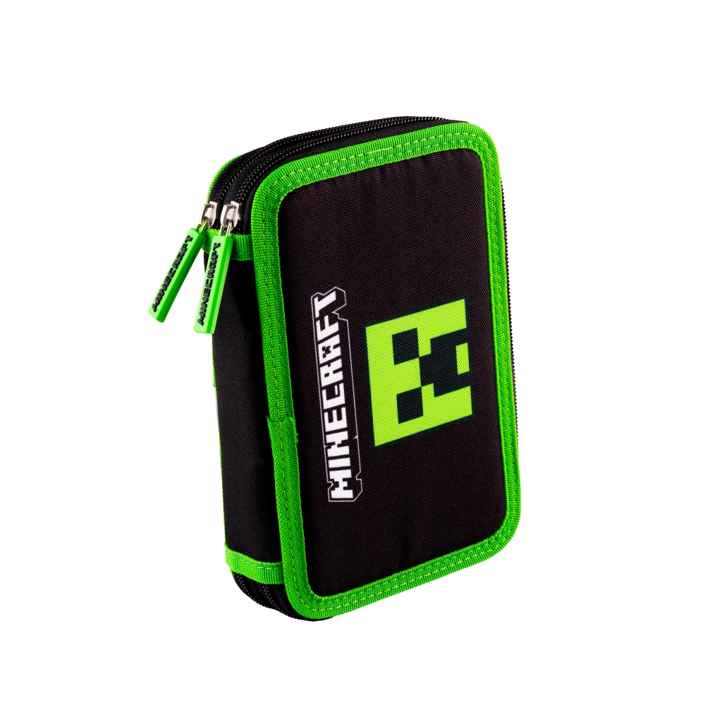 Penar dublu Minecraft, Astra, 20.5x13x4.5cm, compact, rezistent