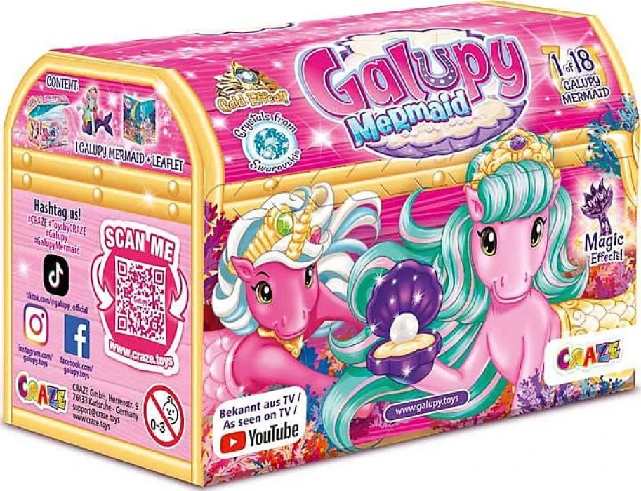 Figurina surpiza Craze - Galupy Mermaid