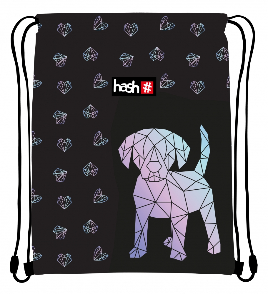 Geanta sport, HASH, Best Friend, 44 x 33 cm