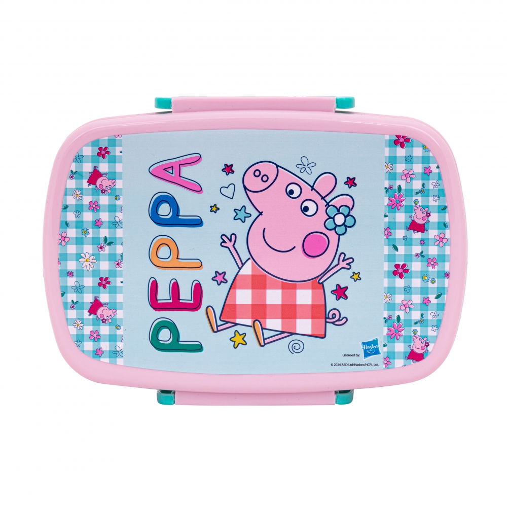 Cutie de prânz Peppa Pig, 17,5*13,5*7cm