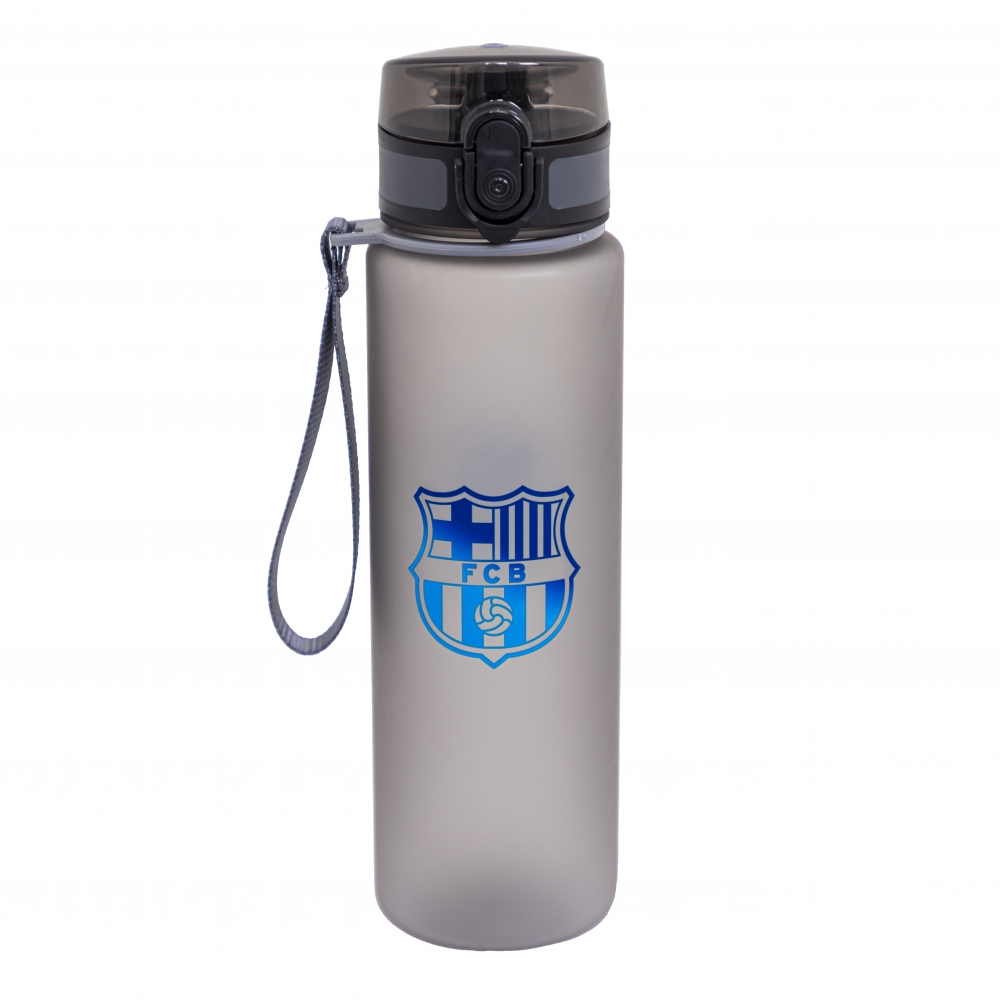 Bidon de apa, Astra, 600ml, capac cu clapeta, albastru/negru, 24x6.5 cm