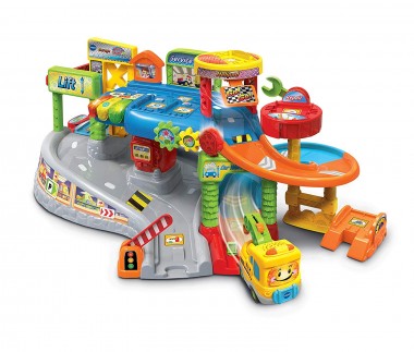 Pista masini curse, Vtech, Plastic, Multicolor